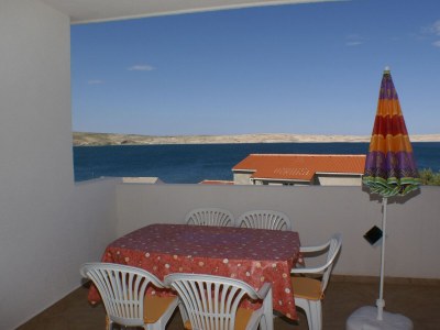 Apartment One bedroom apartment near beach Kustići, Pag A-4087-f in Zubovići - Apartment