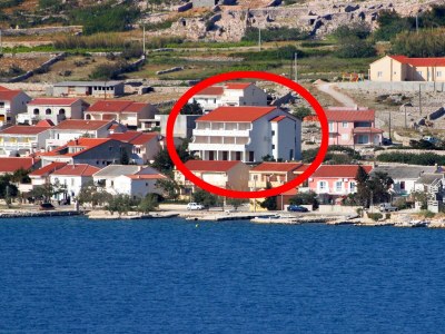 Apartment One bedroom apartment near beach Kustići, Pag A-4087-f - Outdoor photo 5