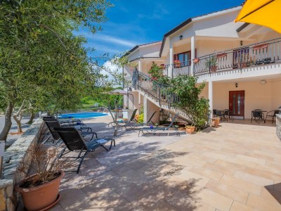 Apartment Two bedroom apartment with terrace and sea view Drenje, Labin A-22999-b - Outdoor photo 20