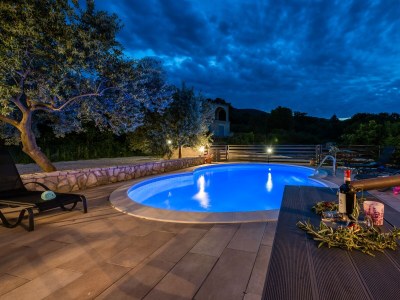 Apartment Two bedroom apartment with terrace and sea view Drenje, Labin A-22999-b - Outdoor photo 34