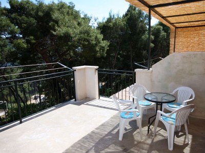 Apartment One bedroom apartment with terrace Cove Saplunara, Mljet A-4923-b in Maranovići - Apartment