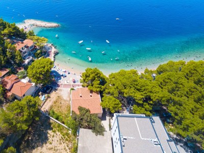 Apartment One bedroom apartment near beach Brela, Makarska A-6007-i - Outdoor photo 4