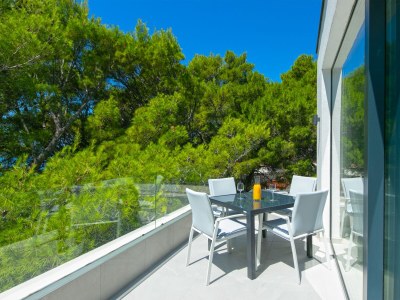 Apartment One bedroom apartment near beach Brela, Makarska A-6007-i - Outdoor photo 13