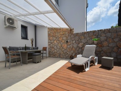 Apartment One bedroom apartment with terrace Vantačići, Krk A-19387-a - Outdoor photo 13