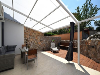 Apartment One bedroom apartment with terrace Vantačići, Krk A-19387-a - Outdoor photo 16