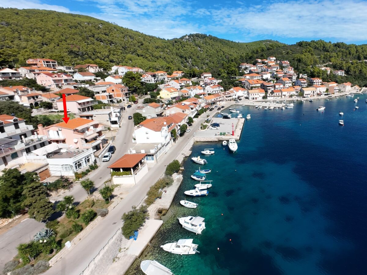 Apartment One bedroom apartment with terrace and sea view Brna, Korčula A-10057-c - Outdoor photo 3