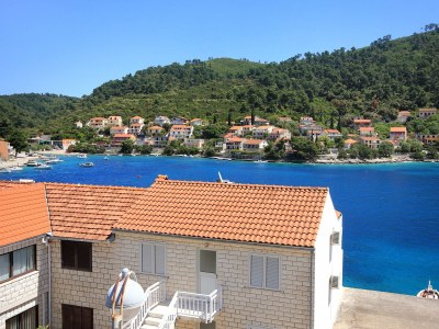 Apartment One bedroom apartment with terrace and sea view Brna, Korčula A-10057-c - Outdoor photo 35