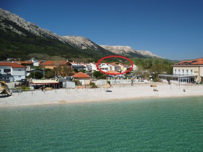 Apartment One bedroom apartment with terrace Baška, Krk A-18807-a - Outdoor photo 3