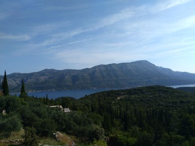 Apartment One bedroom apartment with terrace and sea view Žrnovo, Korčula A-16045-a - Outdoor photo 11