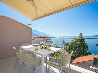 Apartment One bedroom apartment with terrace and sea view Pisak, Omiš A-21568-a - Outdoor photo 29