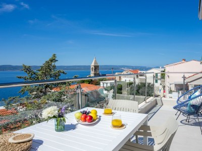 Apartment One bedroom apartment with terrace and sea view Pisak, Omiš A-21568-a - Outdoor photo 30