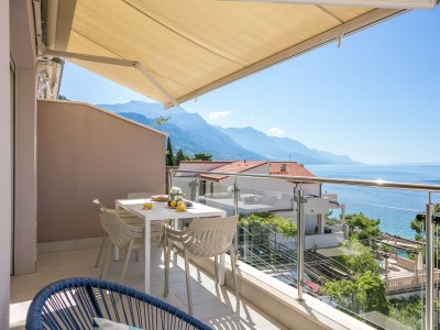 Apartment One bedroom apartment with terrace and sea view Pisak, Omiš A-21568-a - Outdoor photo 32