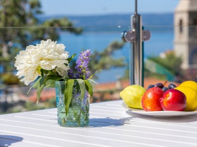 Apartment One bedroom apartment with terrace and sea view Pisak, Omiš A-21568-a - Outdoor photo 35