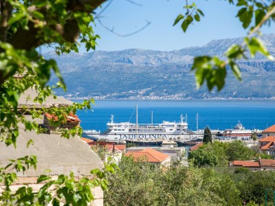 Apartment Studio flat with terrace and sea view Supetar, Brač AS-22123-a - Outdoor photo 31