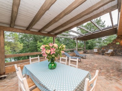 Holiday house Four-bedroom house with terrace and sea view Čižići, Krk K-23987 - Outdoor photo 54