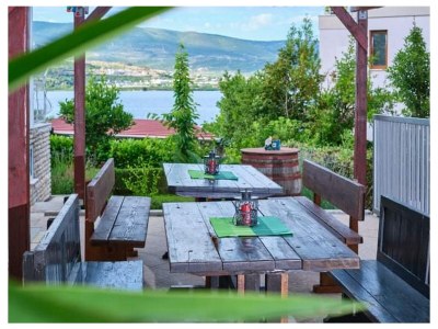 Apartment One bedroom apartment with balcony and sea view Mastrinka, Čiovo A-23959-b - Outdoor photo 7