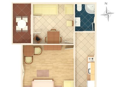 Apartment One bedroom apartment near beach Vodice A-4198-b - Outdoor photo 25