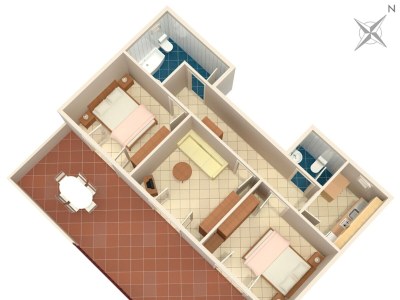 Apartment Two bedroom apartment near beach Vodice A-4198-d - Outdoor photo 31