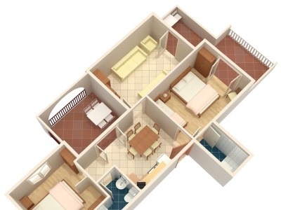 Apartment Two bedroom apartment with terrace and sea view Suha Punta, Rab A-5050-a - Outdoor photo 30