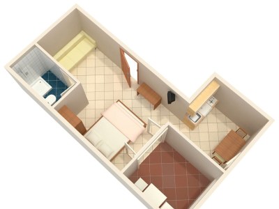 Apartment Studio flat with terrace and sea view Suha Punta, Rab AS-5050-a - Outdoor photo 19