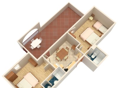 Apartment Two bedroom apartment with terrace Suha Punta, Rab A-5050-c - Outdoor photo 22