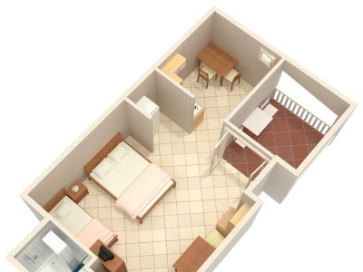 Apartment Studio flat with terrace and sea view Suha Punta, Rab AS-5050-b - Outdoor photo 19