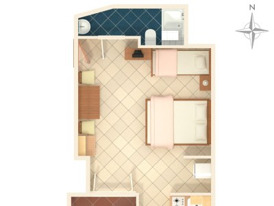 Apartment Studio flat with terrace and sea view Suha Punta, Rab AS-5050-b - Outdoor photo 20