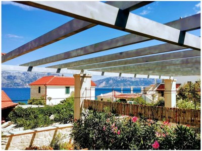 Apartment One bedroom apartment with terrace and sea view Povlja, Brač A-24129-a - Outdoor photo 21