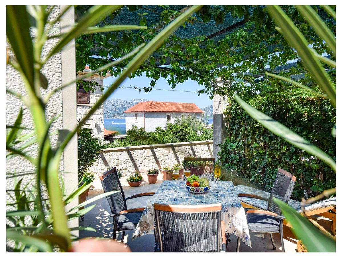 Apartment One bedroom apartment with terrace and sea view Povlja, Brač A-24129-b