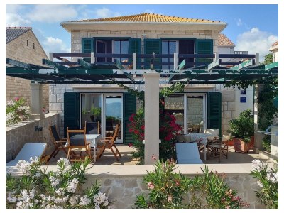 Apartment One bedroom apartment with terrace Povlja, Brač A-24129-c - Outdoor photo 2