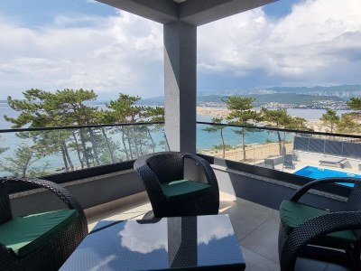 Apartment One bedroom apartment with terrace and sea view Šilo, Krk A-21242-a - Outdoor photo 28