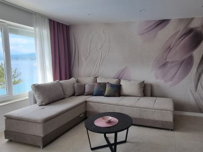 Apartment One bedroom apartment with terrace and sea view Šilo, Krk A-21242-c - Outdoor photo 14