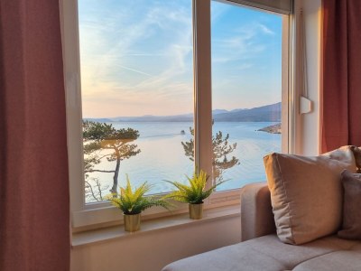 Apartment One bedroom apartment with terrace and sea view Šilo, Krk A-21242-c - Outdoor photo 15