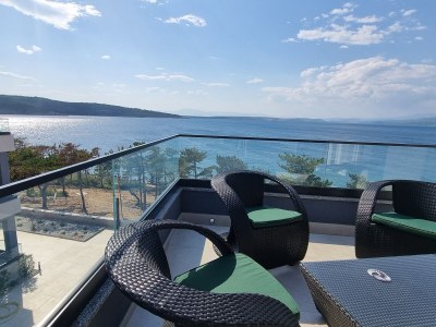 Apartment One bedroom apartment with terrace and sea view Šilo, Krk A-21242-d - Outdoor photo 27