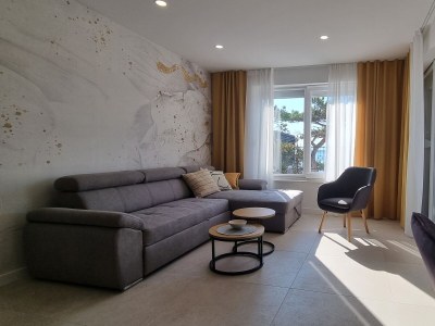 Apartment One bedroom apartment with terrace and sea view Šilo, Krk A-21242-e - Outdoor photo 13