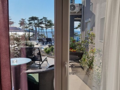 Apartment One bedroom apartment with terrace and sea view Šilo, Krk A-21242-h - Outdoor photo 17