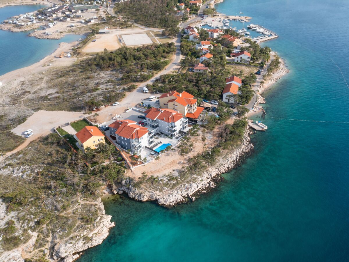 Apartment Studio flat with terrace and sea view Šilo, Krk AS-21242-a