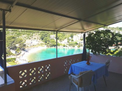 Apartment One bedroom apartment with terrace and sea view Cove Prapratna - Prapatna, Hvar A-12207-b in Jelsa - Apartment