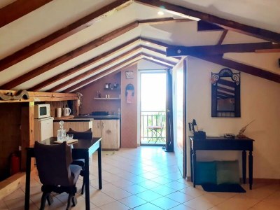 Apartment Studio flat with balcony and sea view Bunica, Senj AS-22142-a in Senj - Apartment