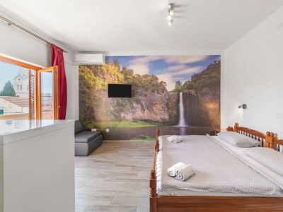 Apartment Studio flat with balcony and sea view Sumartin, Brač AS-13285-a - Outdoor photo 14