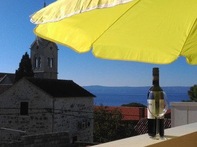 Apartment Studio flat with balcony and sea view Sumartin, Brač AS-13285-a - Outdoor photo 20