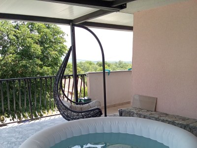 Holiday room with terrace Vrh, Krk S-24028-a - Outdoor photo 6