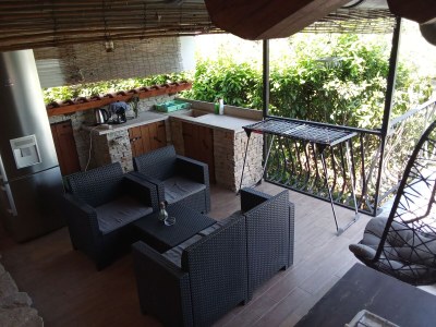 Holiday room with terrace Vrh, Krk S-24028-a - Outdoor photo 13