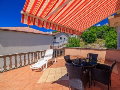 Apartment One bedroom apartment with terrace and sea view Senj A-5569-c - Outdoor photo 22