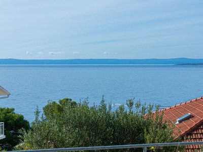 Apartment Two bedroom apartment with terrace and sea view Brela, Makarska A-20065-a - Outdoor photo 29