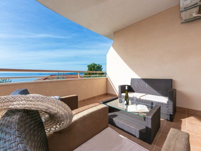 Apartment Two bedroom apartment with terrace and sea view Brela, Makarska A-20065-a - Outdoor photo 31