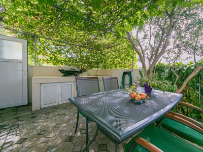 Apartment Two bedroom apartment with terrace and sea view Brela, Makarska A-20066-a - Outdoor photo 8