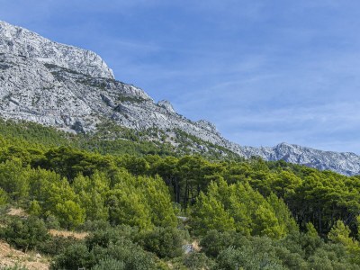 Apartment Two bedroom apartment with terrace and sea view Brela, Makarska A-20066-a - Outdoor photo 35