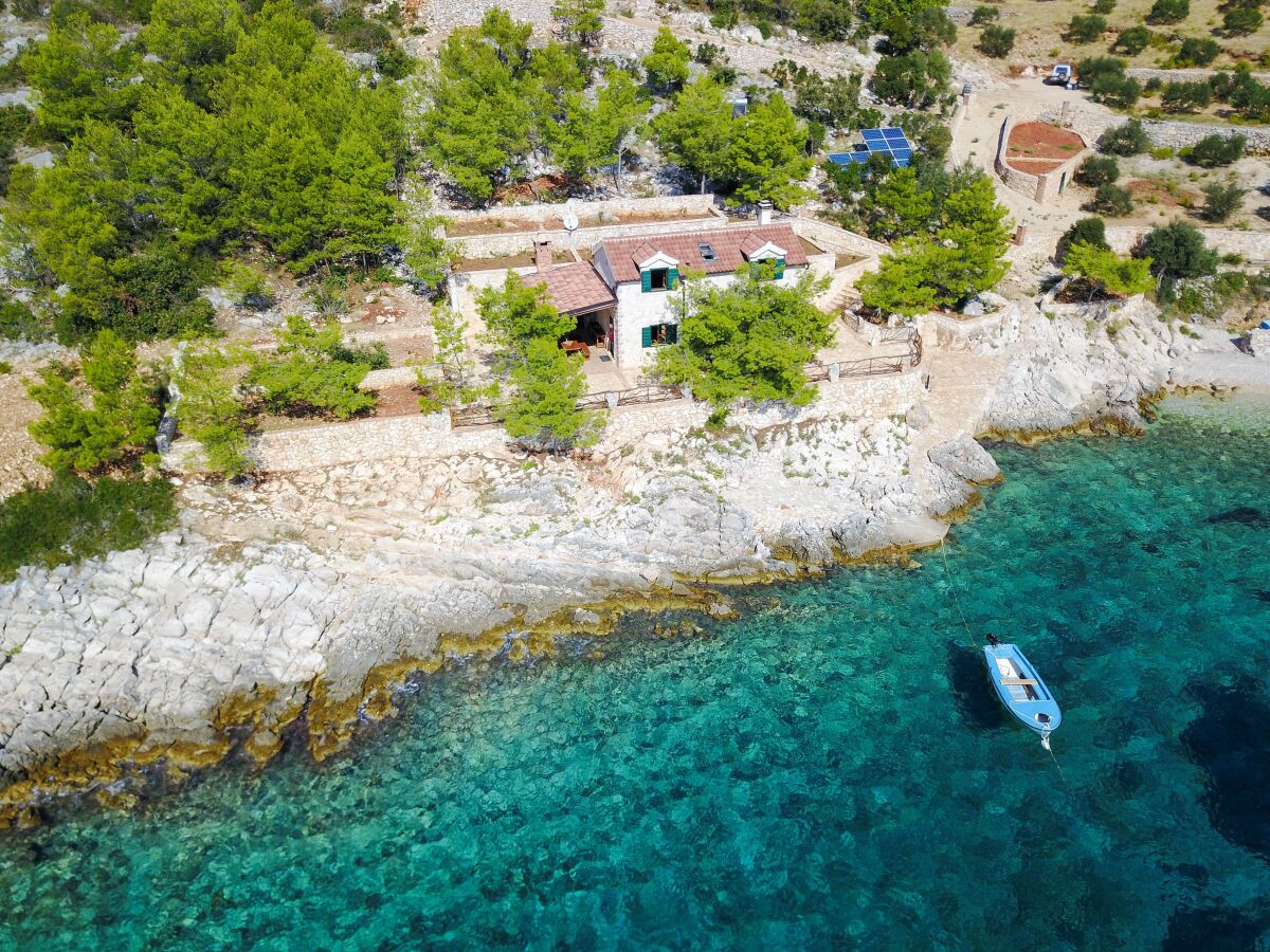 Holiday house Two bedroom house near beach Cove Golubinka, Hvar K-14344 - Outdoor photo 3