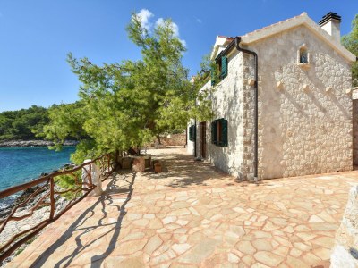 Holiday house Two bedroom house near beach Cove Golubinka, Hvar K-14344 - Outdoor photo 6